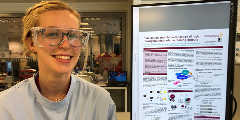 Leeds student wins the SLAS Student Poster Competition Award 2021