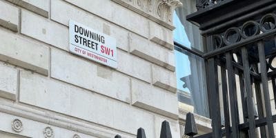 Street sign of Downing Street