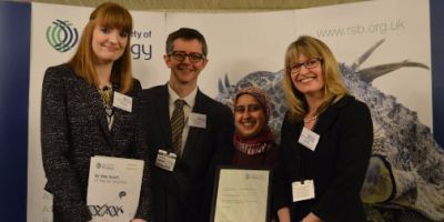 In a ceremony held in London, the Faculty of Biological Sciences was formally awarded 22 Advanced Accreditations by the Royal Society of Biology for their undergraduate bioscience degree programmes.