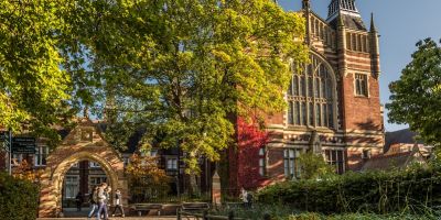 Leeds campus in Summer