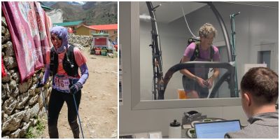 Researcher with incurable cancer prepares for Everest