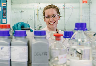 Emma Cawood, Wellcome Trust Research Student in the Faculty of Biological Sciences