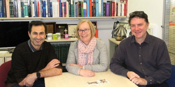 Professors Elton Zeqiraj, Sheena Radford and Neil Ranson