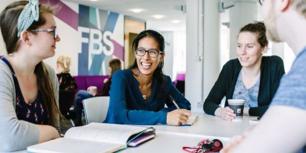 International postgraduate students study at Leeds
