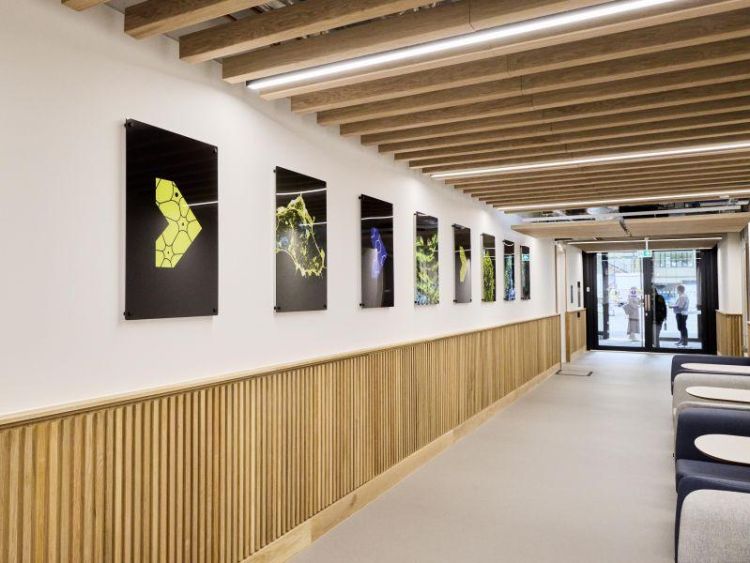 Interior of Cheney Biomedical Accelerator