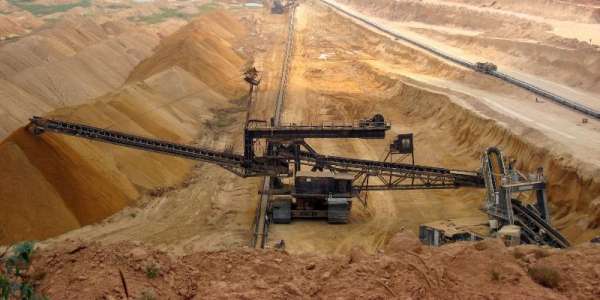 Phosphate mining in Togo